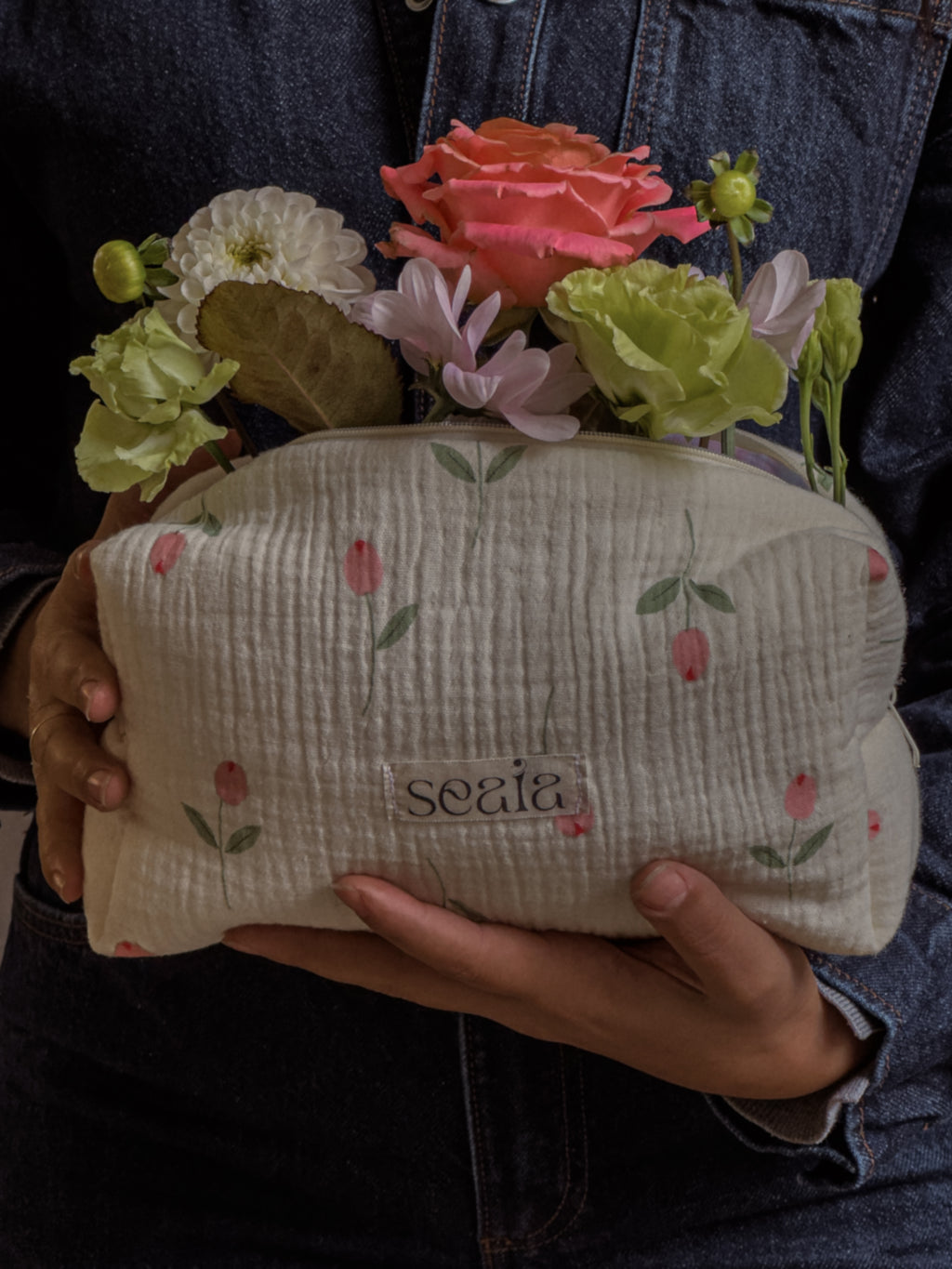 Trousse de toilettes⎪Flora Vichy Retro